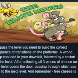 The Brave Mouse 💎 STEAM KEY REGION FREE GLOBAL