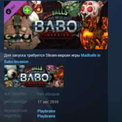 Madballs in Babo:Invasion 2 DLCs STEAM KEY GLOBAL