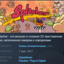 Splasher 💎STEAM KEY REGION FREE GLOBAL