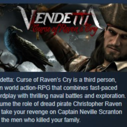 Vendetta Curse of Raven's Cry  DLC STEAM KEY GLOBAL РОССИЯ