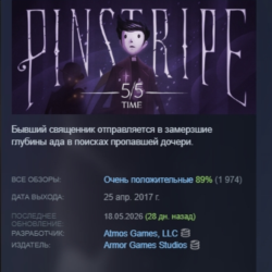Pinstripe STEAM KEY REGION FREE GLOBAL РОССИЯ