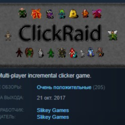 ClickRaid STEAM KEY REGION FREE GLOBAL