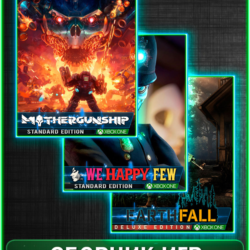 We Happy Few,Mothergunship,Earthfall Deluxe XBOX ONE