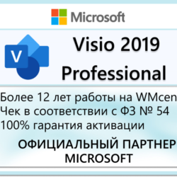 Microsoft Visio Pro 2019 - 1 ПК 🔑 Microsoft Партнёр 🔥