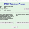 Adjustment Program Epson 1430