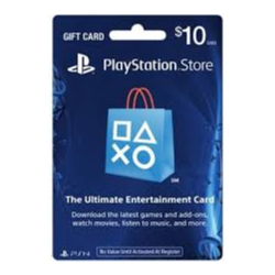 PLAYSTATION NETWORK CARD PSN 10$ USD (USA)