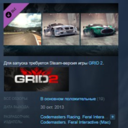 GRID 2 - Spa-Francorchamps Track Pack STEAM KEY GLOBAL