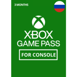 XBOX GAME PASS на 3 месяца для консоли - РОССИЯ