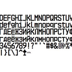 Шрифт ККМ АТОЛ в.4(ttf)