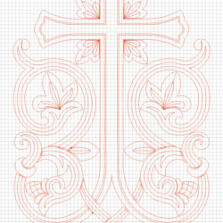 Крест_2 (вектора для станка с ЧПУ)