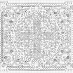 Филенка_9 (вектора для станка с ЧПУ, УП ArtCAM 2008)