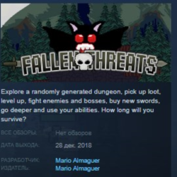 Fallen Threats STEAM KEY REGION FREE GLOBAL РОССИЯ