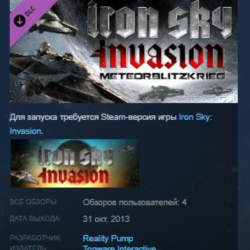 Iron Sky: Invasion - MeteorBlitzkrieg STEAM KEY GLOBAL