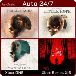 XBOX 24/7 House of Ashes Little Hope Man of Medan Blair