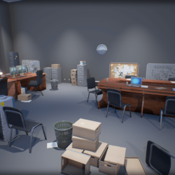 Промышленность реквизит с пакетом обновления 3 офис UE4