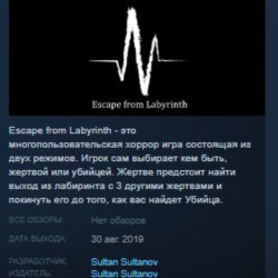 Escape from Labyrinth STEAM KEY REGION FREE GLOBAL
