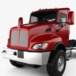 Kenworth T470 Chassis Truck 3-axle 2009