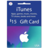iTunes Gift Card $15 USA - без комиссии