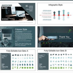 Презентация PowerPoint Премиум тема. Экономика, бизнес.