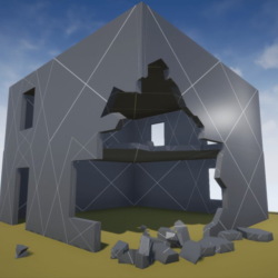 Дент сеть уничтожения UE4