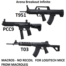 Arena Breakout Infinite. Скрипты для logitech. Пак 7 - только для Steam версии