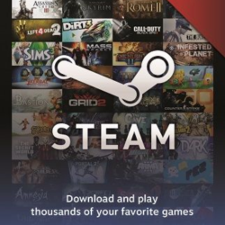STEAM WALLET 5€ ЕВРО GIFT CARD     |   ПОДАРОК