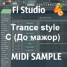 Транс/Семпл/Бит С для FL midi: Bass-Drum-String-Plucks