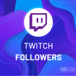 Twitch твич 100 фолловер подписчики купить очень дешево