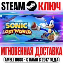 ⚫Sonic Lost World Steam Ключ РФ Мир  Бонус