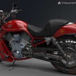 Harley Davidson 3д модель