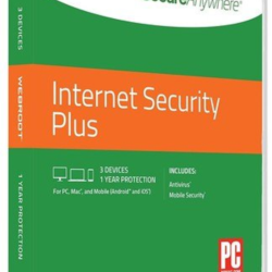 Webroot Internet Security Plus    2 года / 3 устройства