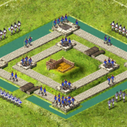Stronghold Kingdoms attack Boar&acute;s castle 2