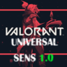 Универсальный макрос на Valorant. Sens - 1.0