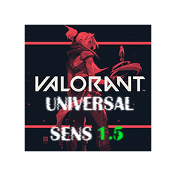 Универсальный макрос на Valorant. Sens - 1.5