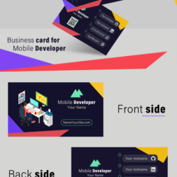 Визитная карточка мобильного разработчика