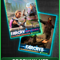 Far Cry 5 Gold Edition,Far Cry New Dawn Deluxe XBOX ONE