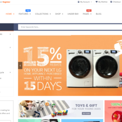 Шаблон для интернет магазина BigSale