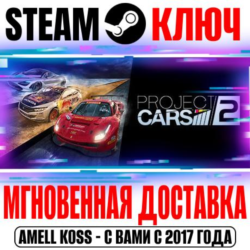 Project Cars 2 | Deluxe Edition ( 6 DLC) Steam Ключ