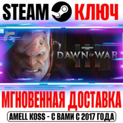 Warhammer 40,000: Dawn of War III Steam Ключ РФ Мир