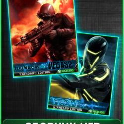Tron Evolution,Rainbow Six Vegas 2 XBOX 360