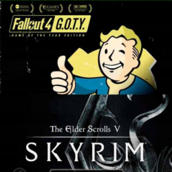 ✅Skyrim Special Edition   Fallout 4 G.O.T.Y Bundle Xbox
