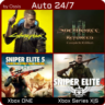 XBOX 24/7 Cyberpunk 2077   Sniper Elite 4, 5   SpellForce III Reforced