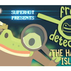 The Haunted Island, a Frog Detective Game Steam RoW