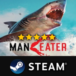 MANEATER・ПОЛНАЯ ВЕРСИЯ・EPIC GAMES АККАУНТ・PC・