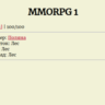 PHP-скрипт онлайн MMORPG игры