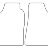Mercedes-Benz Vito (Viano)(W639)(03-14) лекала ковриков