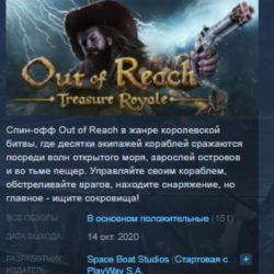 Out of Reach: Treasure Royale STEAM KEY REGION GLOBAL РОССИЯ ЛИЦЕНЗИЯ