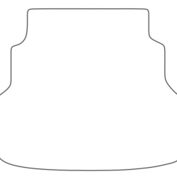 Toyota Avensis (03-09) (Combi) багажник. Лекало коврика