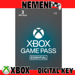 Xbox Game Pass ESSENTIAL 3 месяца XBOX КЛЮЧ