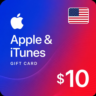 Подарочная карта Apple iTunes (USA) $10